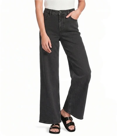 Antonio Melani Raleigh Stretch Denim High-Rise Straight Leg Jeans