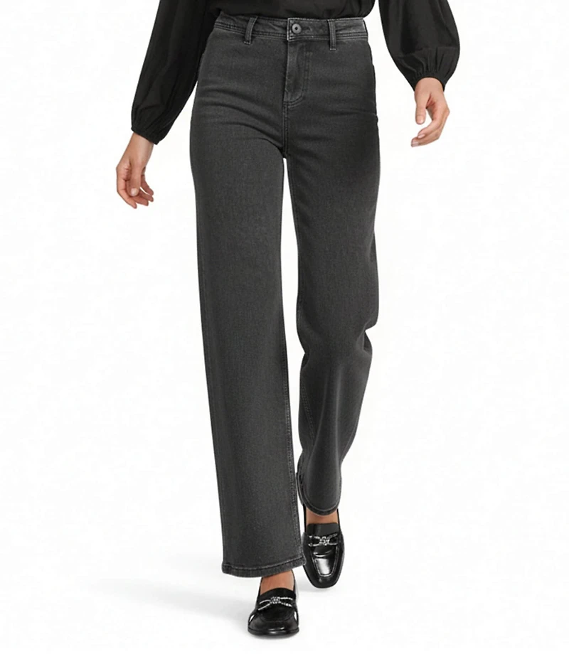 Antonio Melani Raleigh Stretch Denim High Rise Straight Leg Jeans