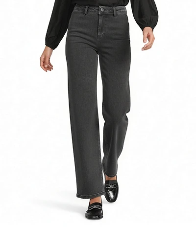 Antonio Melani Raleigh Stretch Denim High Rise Straight Leg Jeans