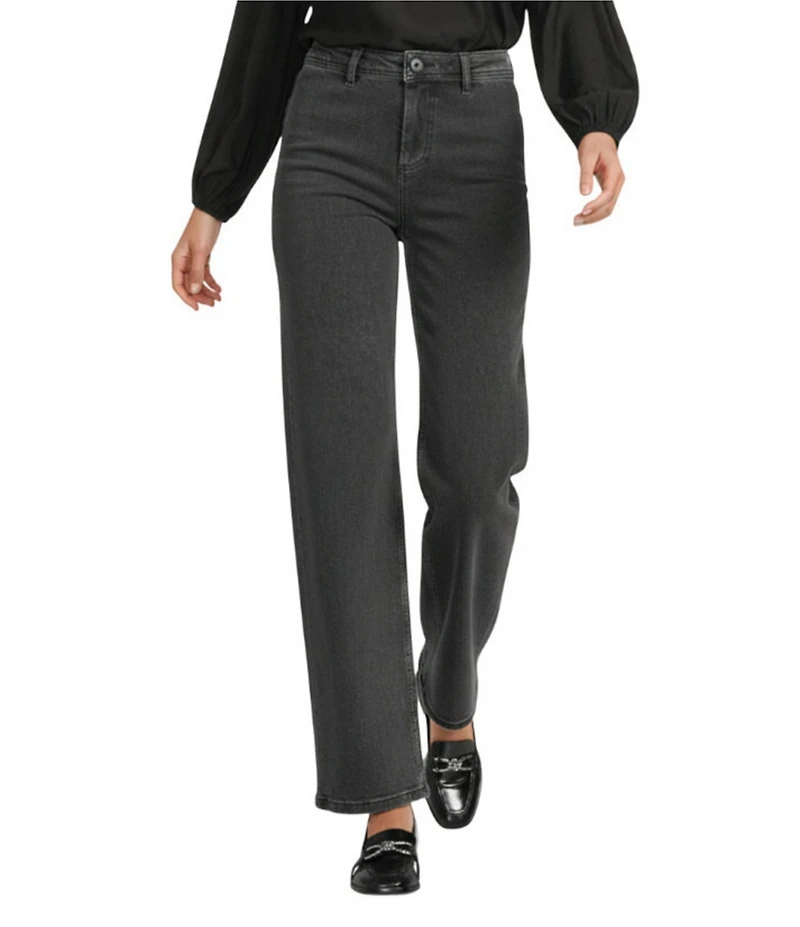 Antonio Melani Raleigh Stretch Denim High Rise Straight Leg Jeans