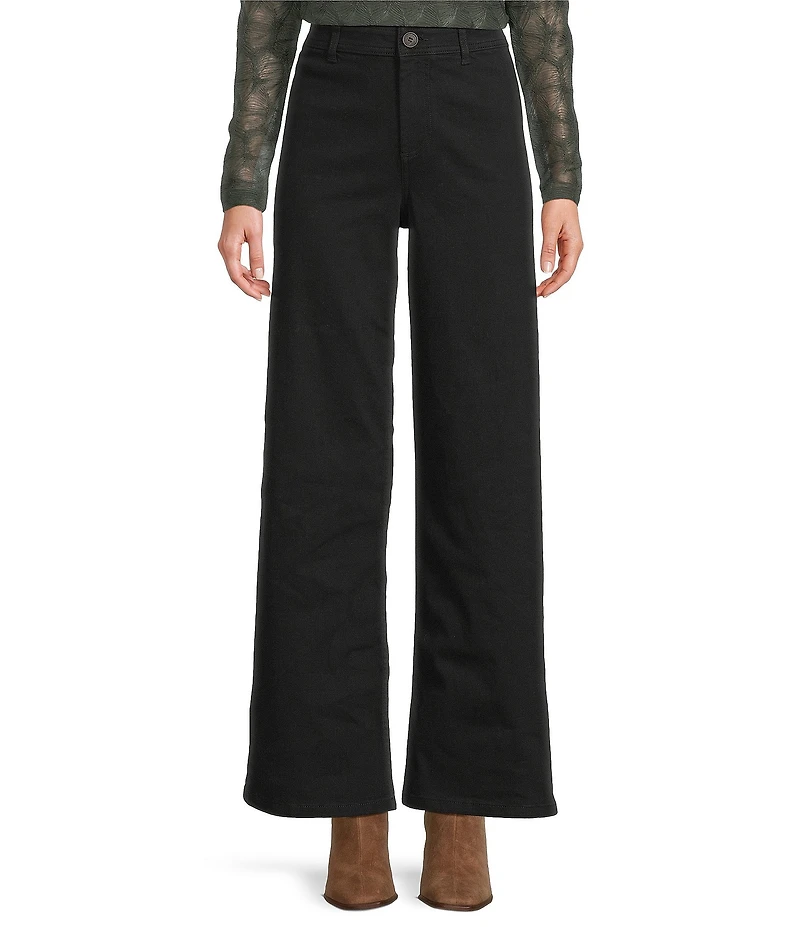 Antonio Melani Raleigh Stretch Twill High Rise Wide Leg Pants