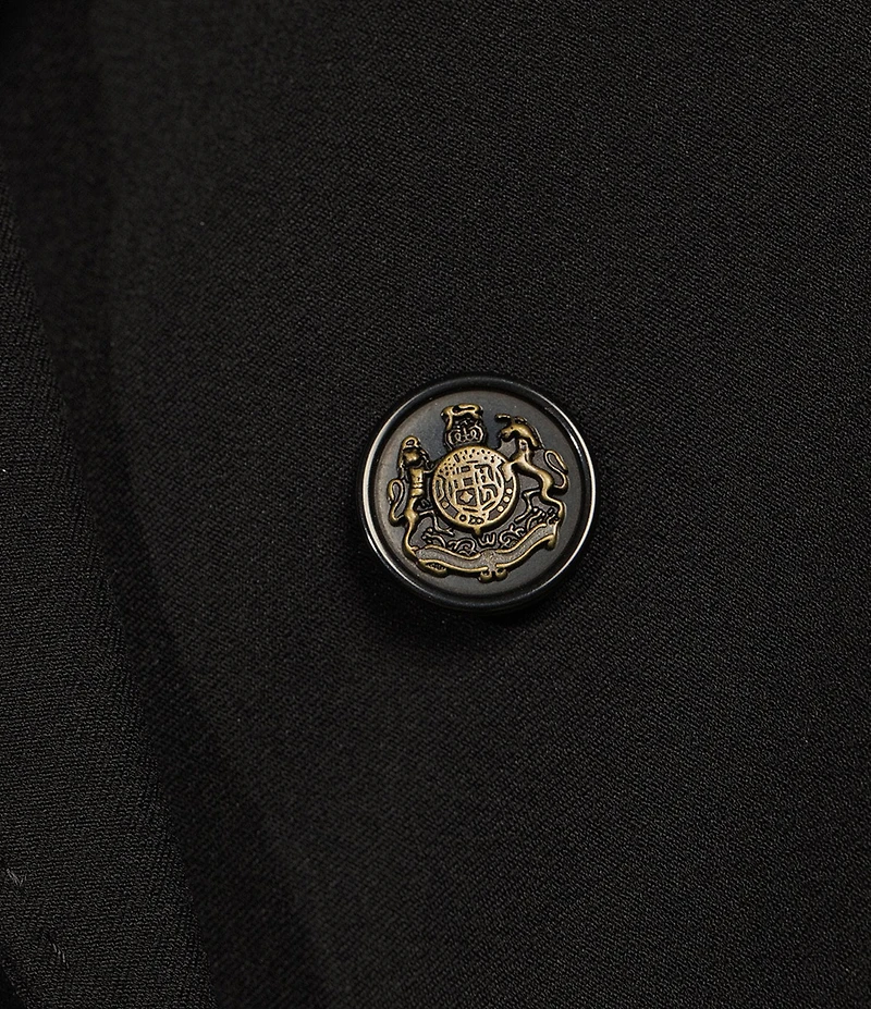 Antonio Melani Coordinating Riviera Ponte Twill Notch Lapel Long Sleeve Button Front Long Line Blazer