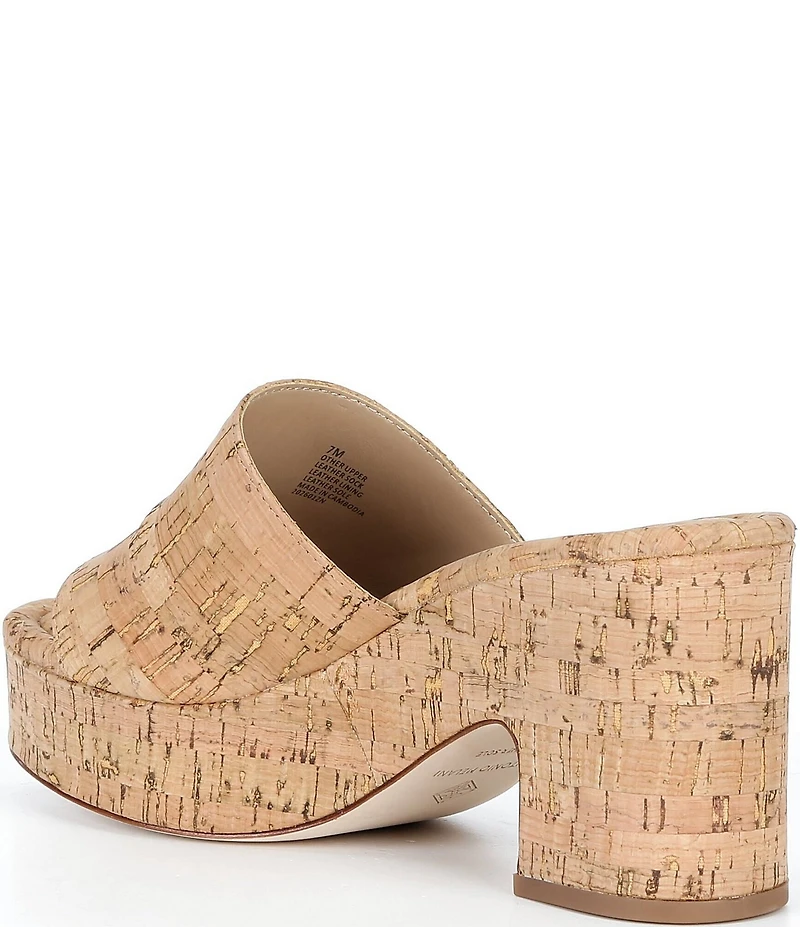 Antonio Melani Roby Cork Platform Sandals