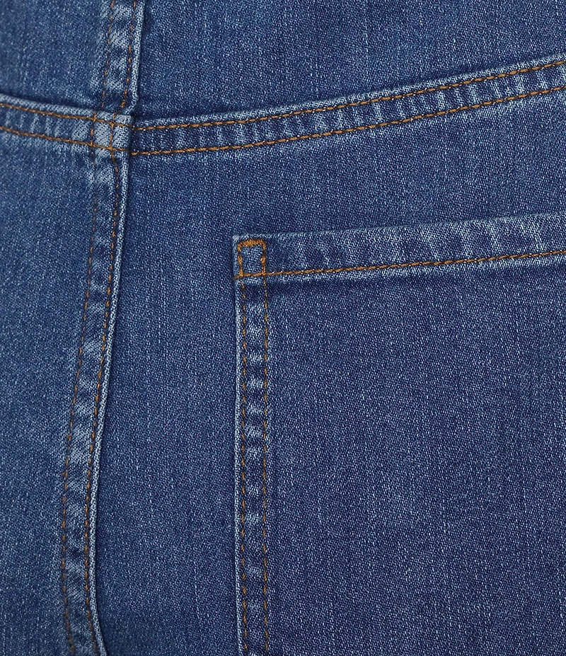 Antonio Melani Romy Stretch Denim High-Rise Straight Leg Jeans