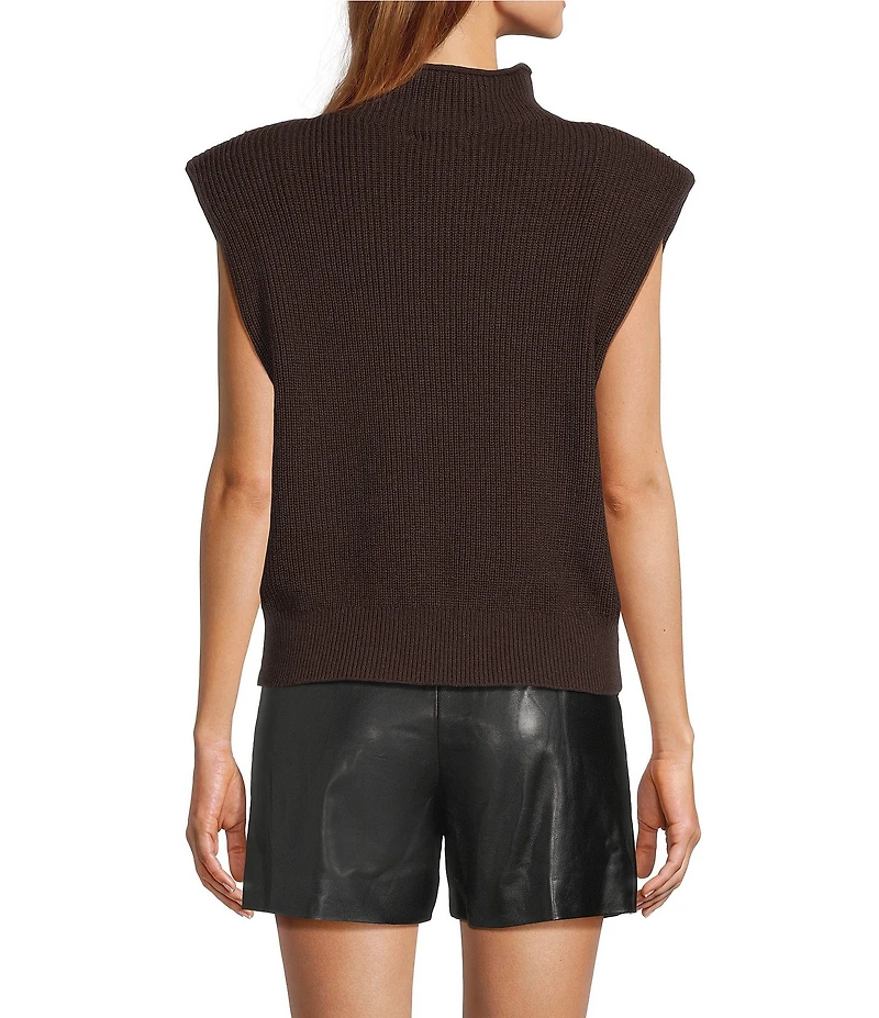 Antonio Melani Rory Turtleneck Cap Sleeve Sweater