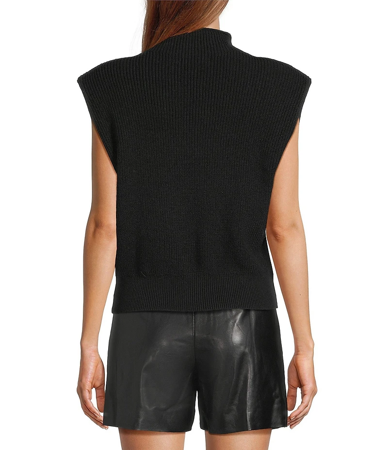 Antonio Melani Rory Turtleneck Cap Sleeve Sweater