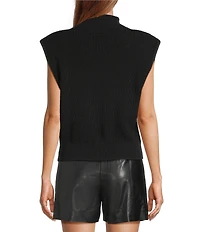 Antonio Melani Rory Turtleneck Cap Sleeve Sweater