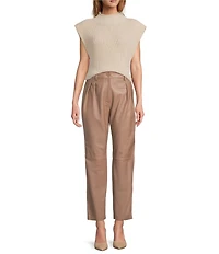 Antonio Melani Rory Turtleneck Cap Sleeve Sweater
