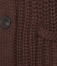 Antonio Melani Round Neck Sleeveless Button Front Cardigan