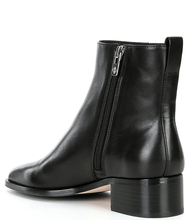 Antonio Melani Roxie Leather Dress Booties