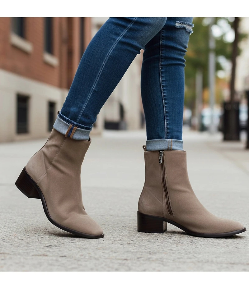 Antonio Melani Roxie Two Suede Dress Booties