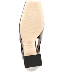 Antonio Melani Salma Leather Slingback Pumps