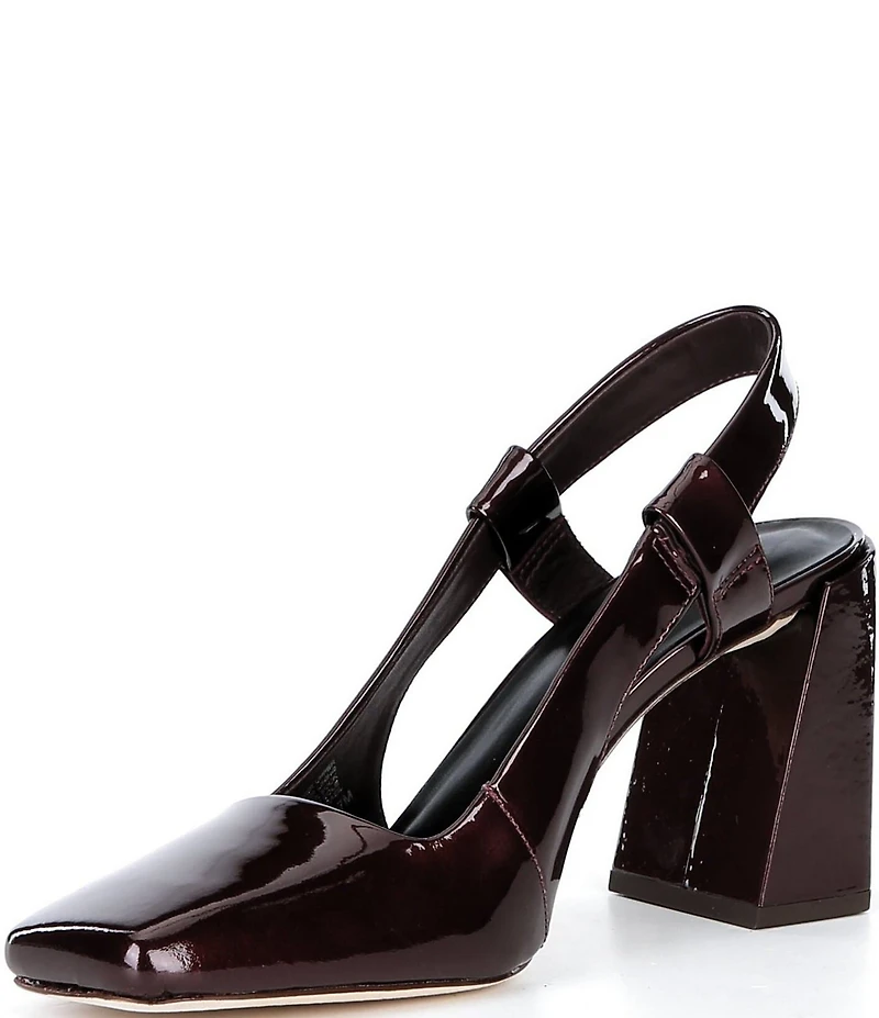 Antonio Melani Salma Patent Leather Slingback Pumps