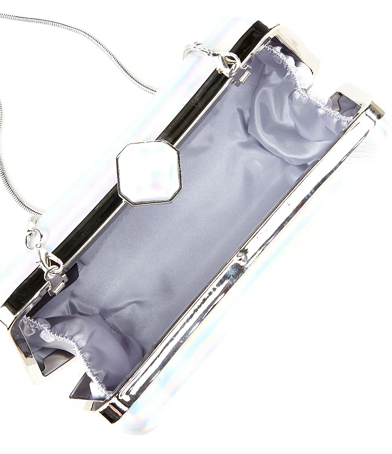 Antonio Melani Sandy Metallic Minaudiere Clutch Bag