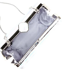 Antonio Melani Sandy Metallic Minaudiere Clutch Bag
