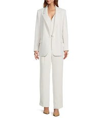 Antonio Melani Saylor Long Sleeve Notch Lapel Neckline Blazer