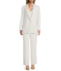 Antonio Melani Saylor Long Sleeve Notch Lapel Neckline Blazer