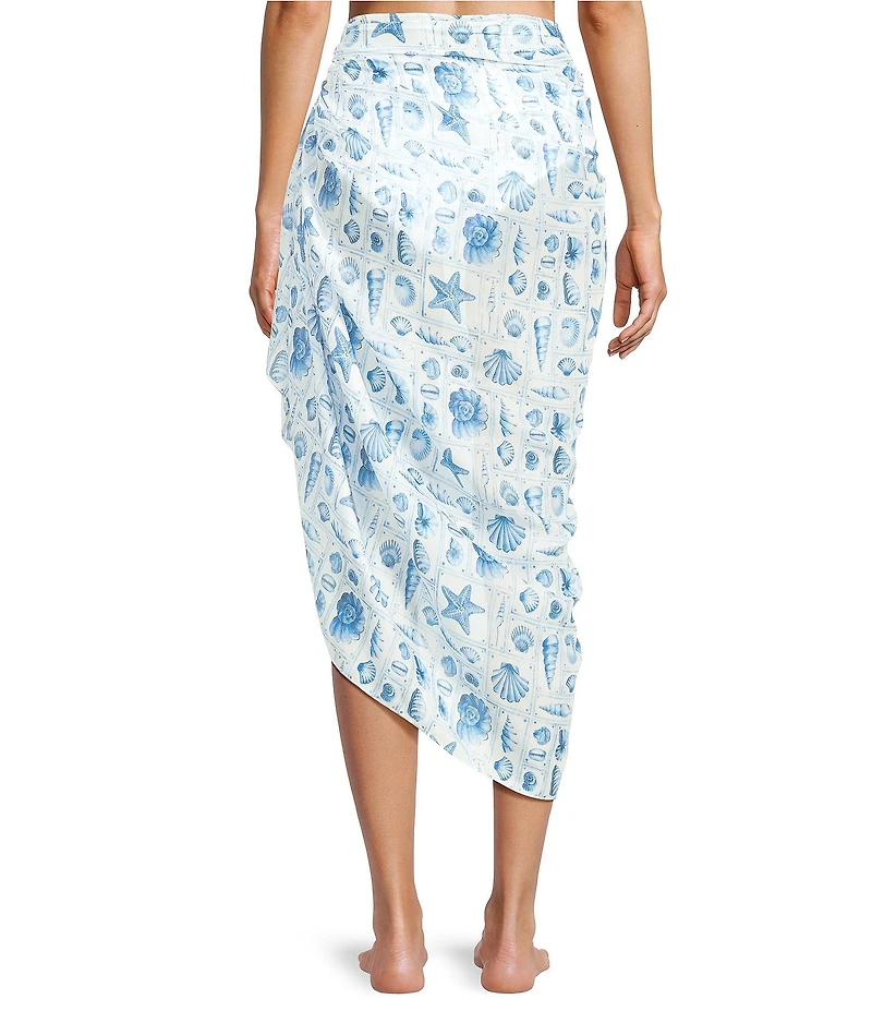 Antonio Melani Seashell Gallery Pareo Swim Cover-Up