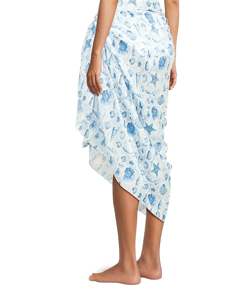 Antonio Melani Seashell Gallery Pareo Swim Cover-Up