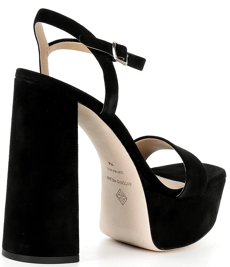 Antonio Melani Seena Suede Platform Dress Sandals