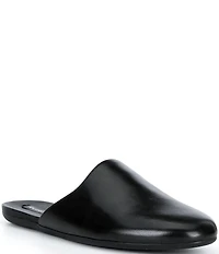 Antonio Melani Selina Leather Slip On Flat Mules