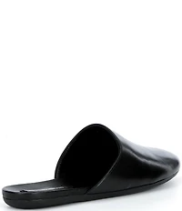 Antonio Melani Selina Leather Slip On Flat Mules