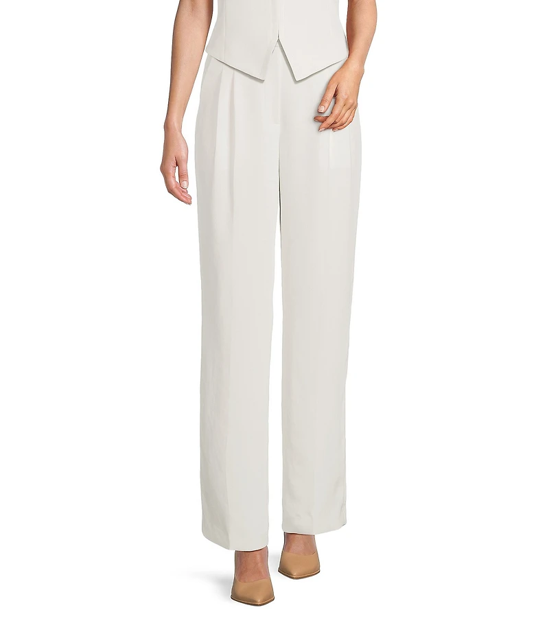 Antonio Melani Serena Straight Leg Pleated Pants