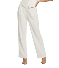 Antonio Melani Serena Straight Leg Pleated Pants