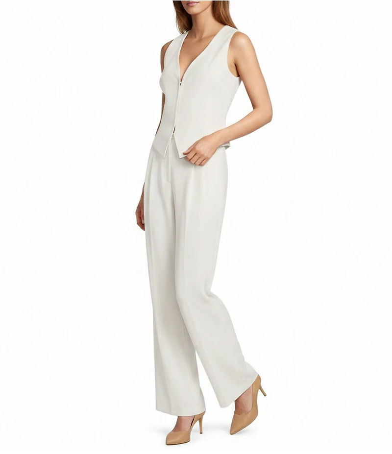 Antonio Melani Serena Straight Leg Pleated Pants