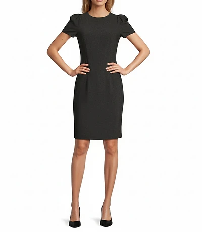 Antonio Melani Short Balloon Sleeve Piper Dress