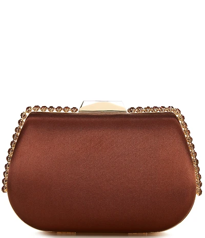 Antonio Melani Side Rhinestoned Minaudiere