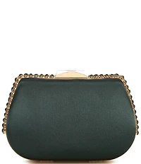 Antonio Melani Side Rhinestoned Minaudiere