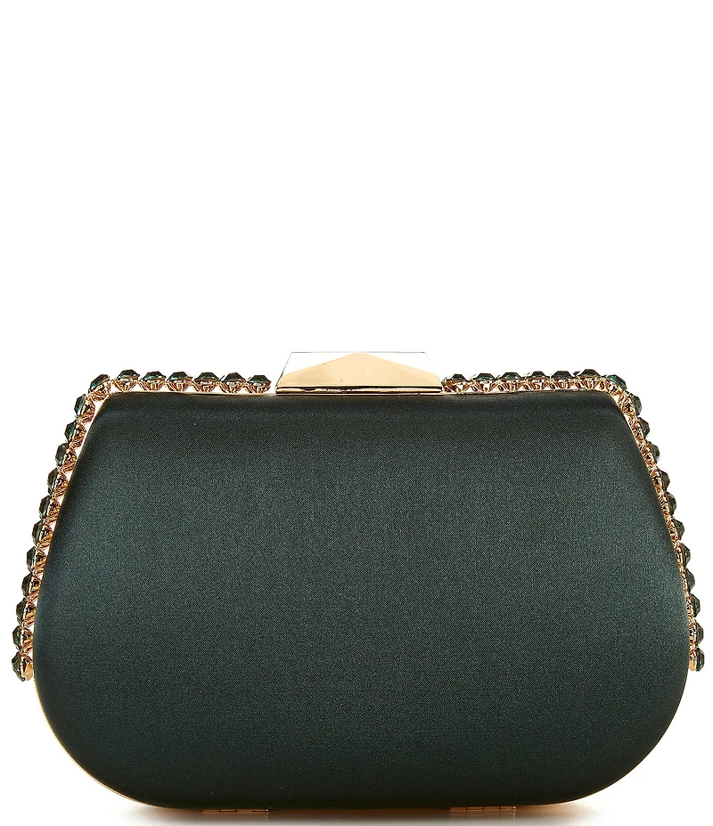 Antonio Melani Side Rhinestoned Minaudiere