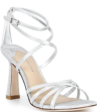 Antonio Melani Simone Dot Glitter Strappy Dress Sandals