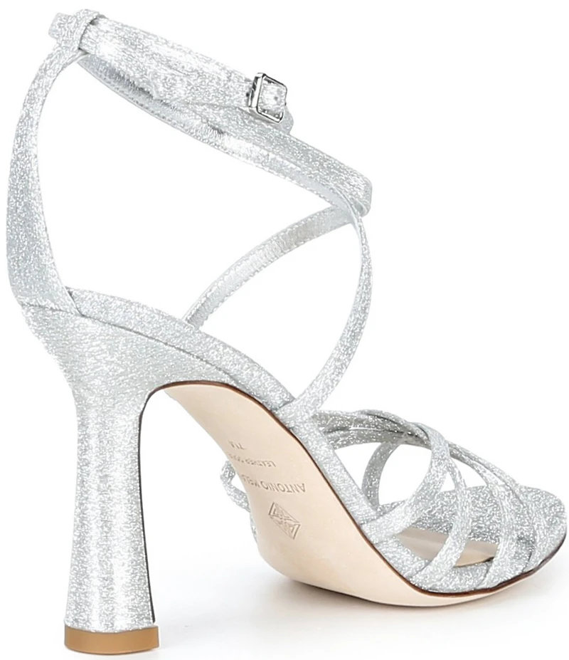 Antonio Melani Simone Dot Glitter Strappy Dress Sandals