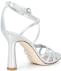 Antonio Melani Simone Dot Glitter Strappy Dress Sandals