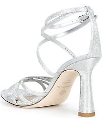 Antonio Melani Simone Dot Glitter Strappy Dress Sandals