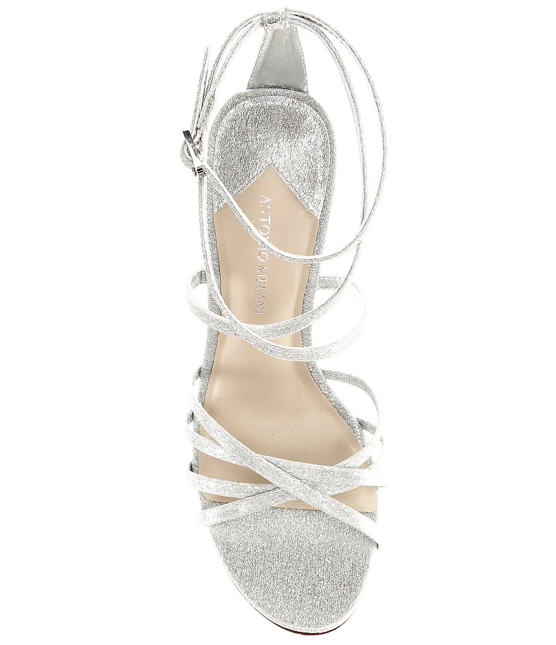 Antonio Melani Simone Dot Glitter Strappy Dress Sandals