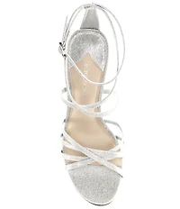 Antonio Melani Simone Dot Glitter Strappy Dress Sandals