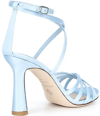 Antonio Melani Simone Dot Satin Strappy Dress Sandals