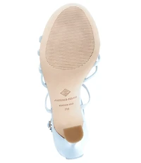 Antonio Melani Simone Dot Satin Strappy Dress Sandals