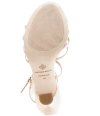 Antonio Melani Simone Dot Satin Strappy Dress Sandals