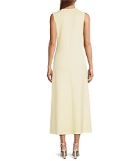 Antonio Melani Sleeveless V-Neck Sleeveless Shift Dress