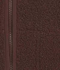 Antonio Melani Stand Collar Sleeveless Zip Front Shearling Vest