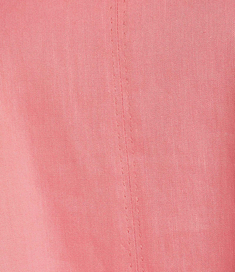 Antonio Melani Audrey Stretch Linen Round Neck Coordinating Blouse