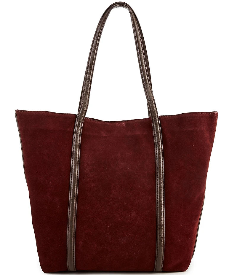 Antonio Melani Suede Wedge Tote Bag