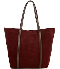 Antonio Melani Suede Wedge Tote Bag