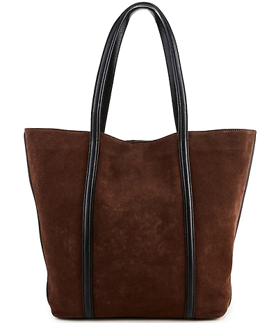 Antonio Melani Suede Wedge Tote Bag