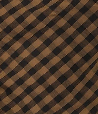 Antonio Melani Sutton Gingham Cowl Neckline Cap Sleeve Blouse