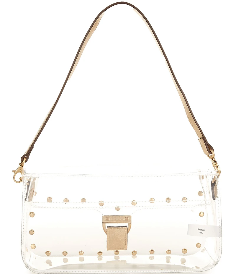 Antonio Melani Tanya Clear Studded Crossbody Bag